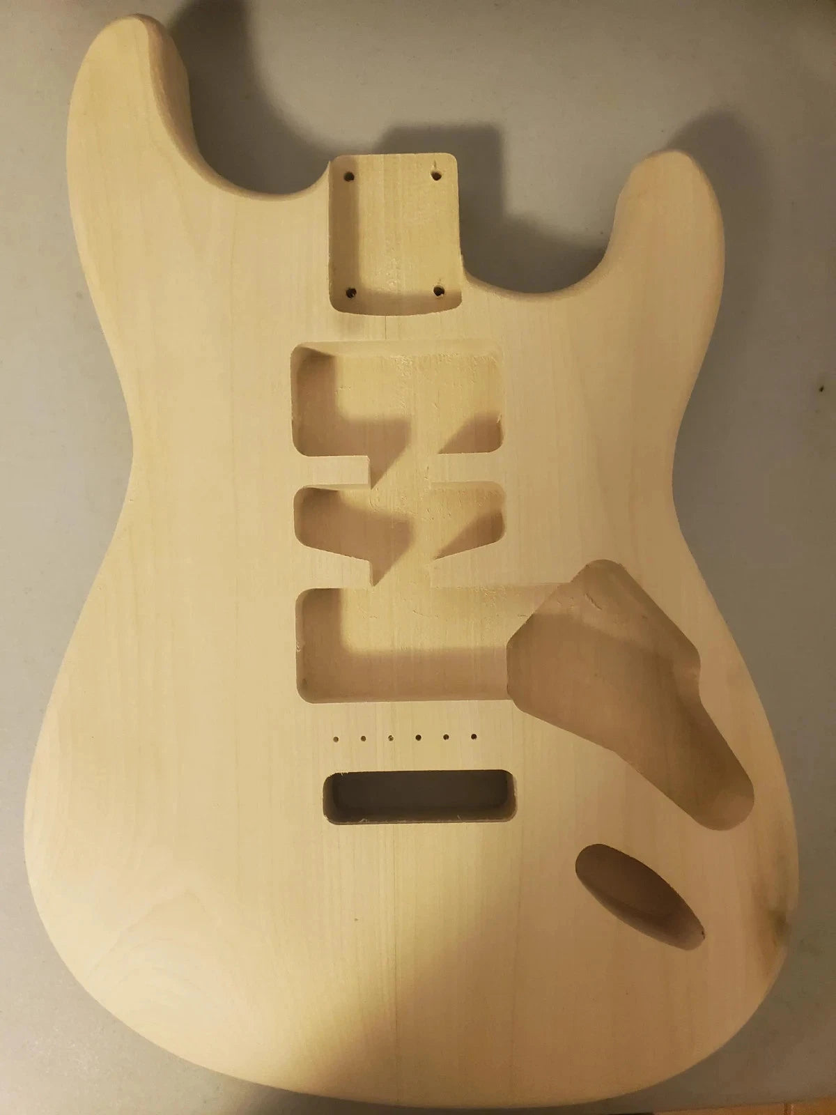 Strat Style Guitar Body HSH
