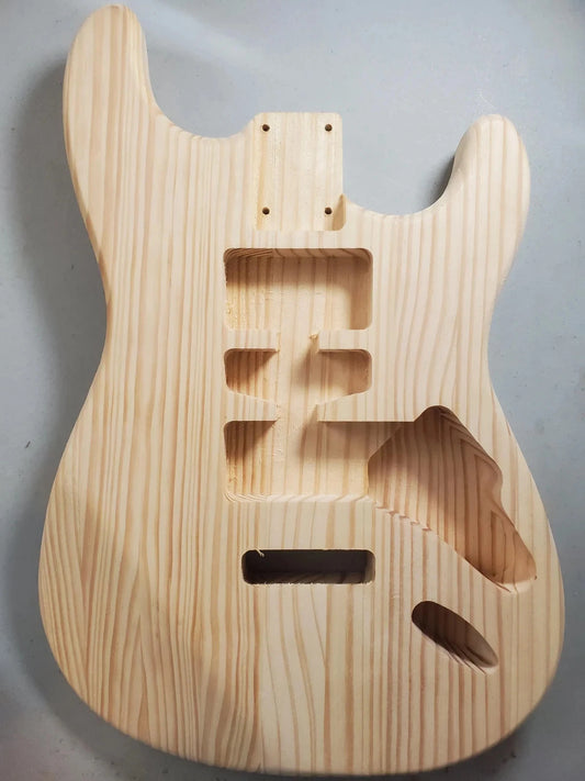 Strat Style Guitar Body HSH
